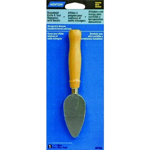 NORTON 87939 Household Knife & Tool Sharpener with Handle , Fine - New - 第 1/1 張圖片