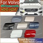 🔥 Painted Front Bumper Tow Hook Eye Cap Cover for Volvo S60 V60 2020 2021 -2023