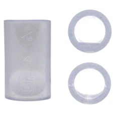 Vise Grip Power Lift/Semi Bowling Finger Inserts | Clear | 10 Pack + Glue