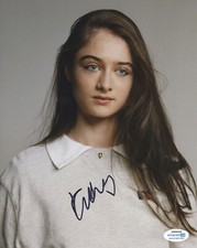 Raffey Cassidy Sexy Signed Autograph 8x10 Photo