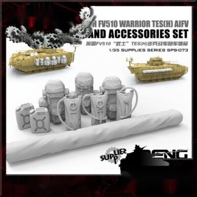 1/35 Scale British FV510 Warrior TES(H) AIFV Stowage and