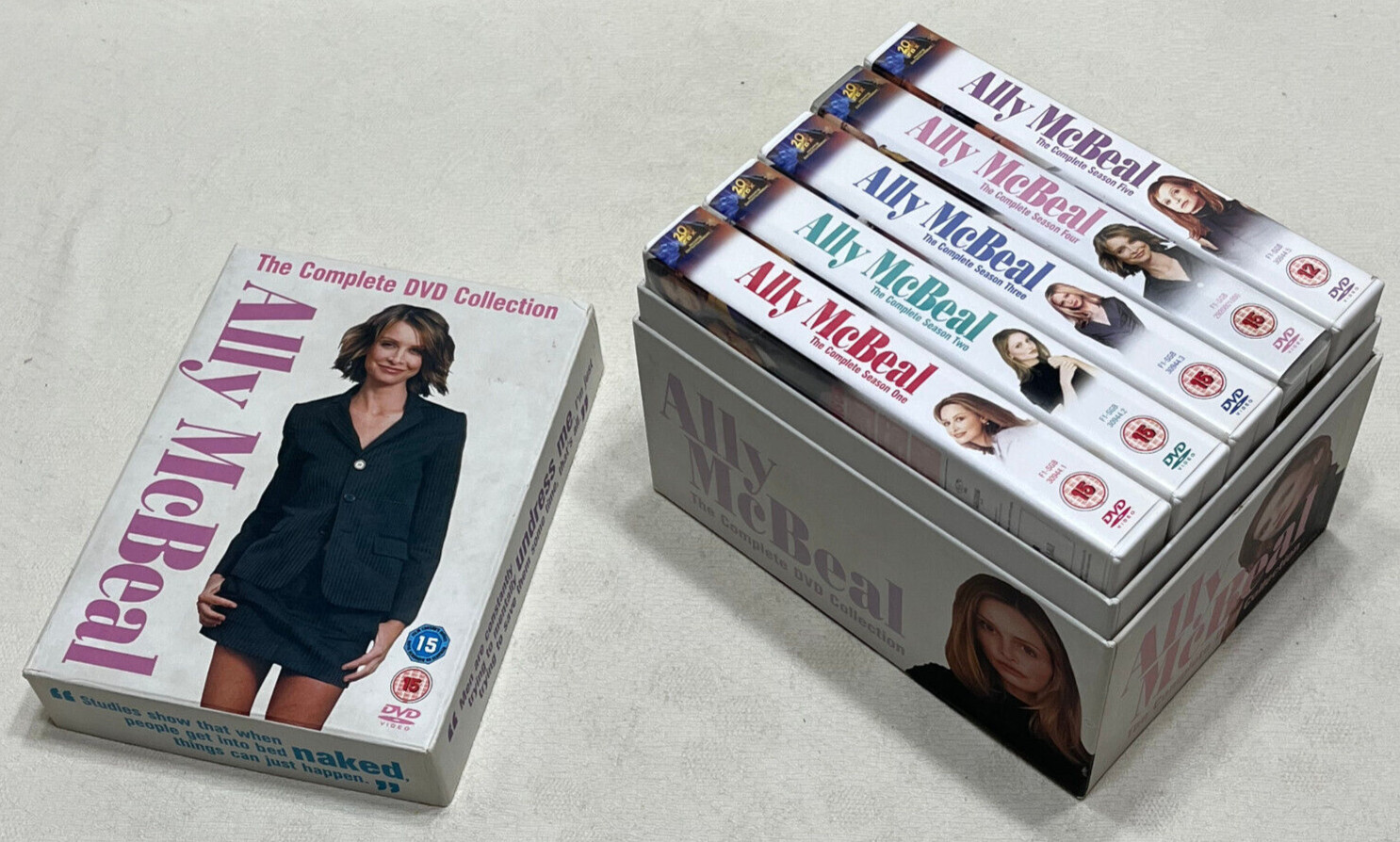ALLY McBEAL : The Complete Collection - Rare DVD Boxset (FREE UK P&P)