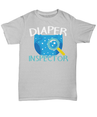 Diaper Inspector  ABDL Little Design - Unisex Tee
