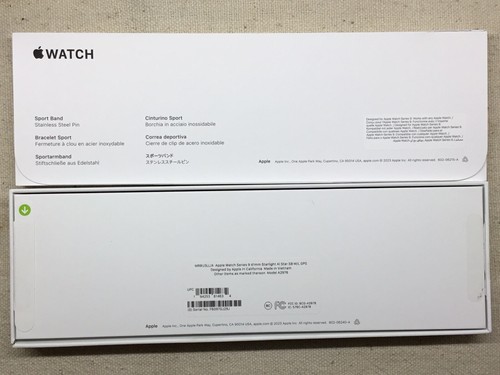 Apple Watch Series 9 41mm Starlight Al Star SB M/L GPS A2978 - Zdjęcie 3 z 5