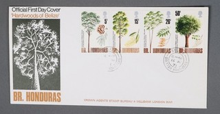 MayfairStamps British Honduras FDC 1971 Hardwoods of Belize Combo First Day Cove