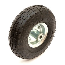 10" 4.10/3.50x4 Wheel Tyre 4 Ply 16mm Bearings 4.10/3.50-4 Garden Trolley