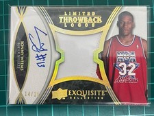 2008-09 EXQUISITE LIMITED LOGOS THROWBACK ROOKIE PATCH AUTO - SONNY WEEMS #14/25