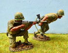king &country  54mm VN036/38 Vietnam American marines 2 figs 2018 MIBoop — photo 1