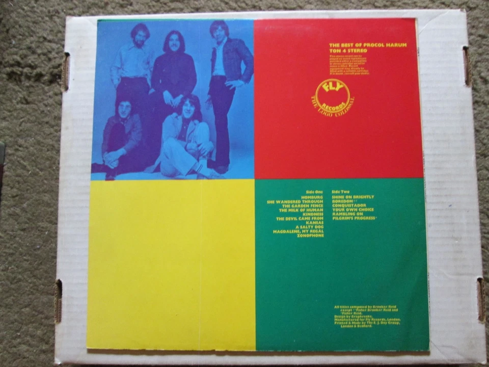 Procol Harum "Flyback" U.K. import "Best Of" album - Image 2 of 3