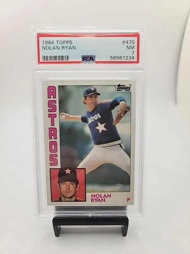 1984 Topps Baseball Nolan Ryan #470 PSA 7