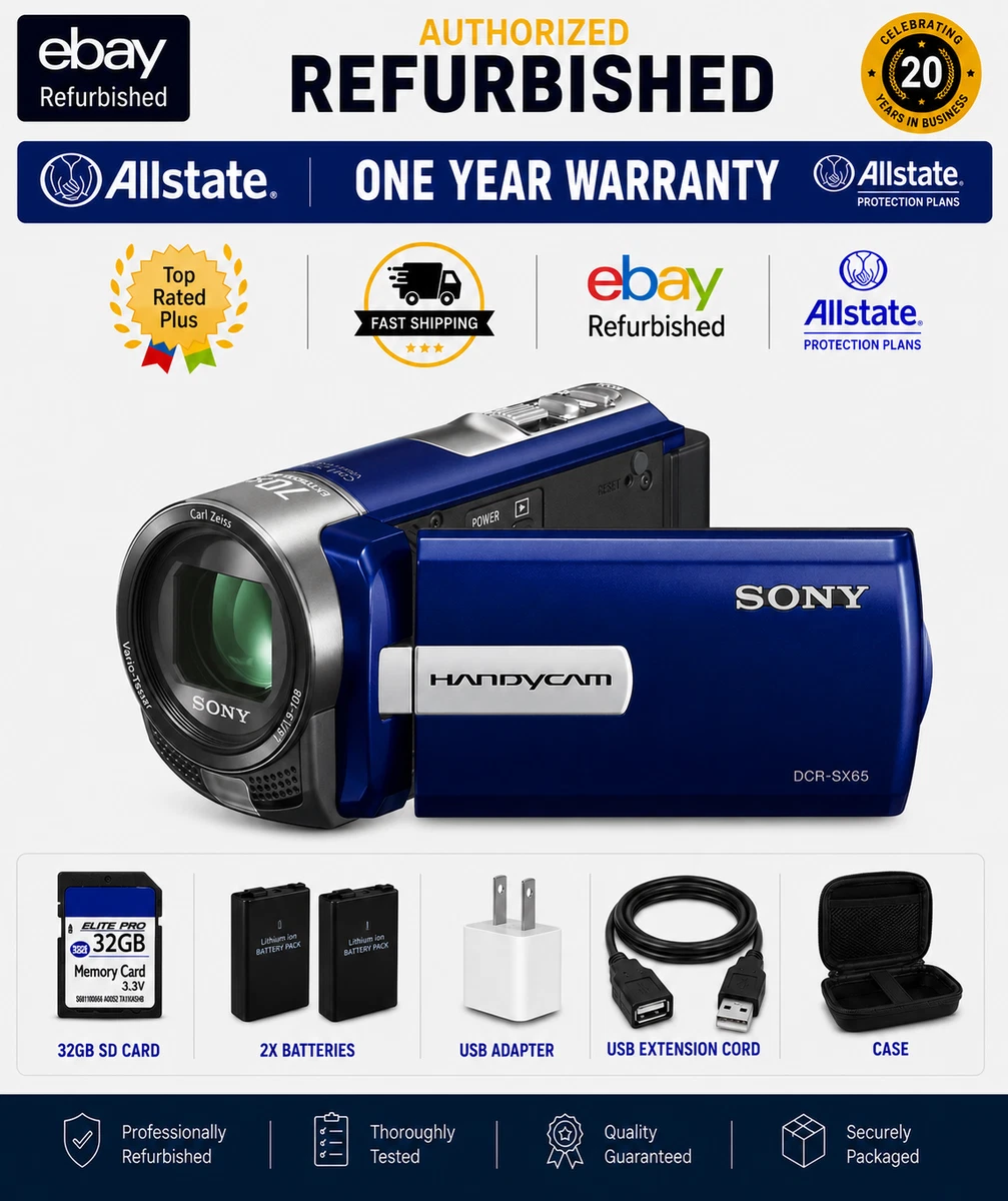 Sony Handycam SDHC/SD Standard Definition Camcorders for sale | eBay