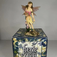 Faerie Glen Vernajoy Fairy Figurine Vintage Retired 2003 FG814 Munro W/ Box