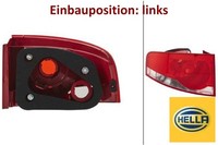 Hella 9EL354080-011 Heckleuchte Links RüCklicht Hecklicht RüCkleuchte