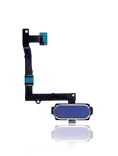 Home Button With Flex Cable Compatible For Samsung Galaxy S6 Edge Plus (Blue)