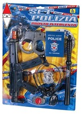 GIOCO DI IMITAZIONE RONCHI SUPERTOYS (IMPORTAZIONE) BLISTER POLIZIA 2 ASS.
