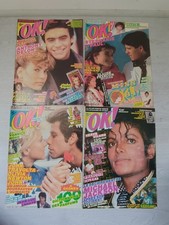 Lot de 4 Ok Magazine Vintage N° 424 à 427 de 1984 En Be