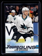 2019-20 Upper Deck Series 1 Young Guns Lean Bergmann Rookie #245