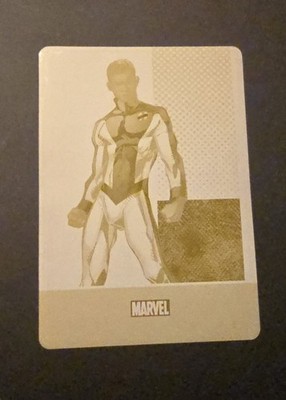 2012 Upper Deck Marvel Beginnings II PRODIGY Yellow Printing Plate 1/1 - #321
