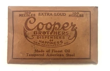 VTG RCA VV-100  Orig 100 lot Needles  - Cooper Bros. New Kensington Pa. # SEALED