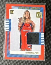 2025 PANINI Donruss WNBA Kiki Iriafen Rookie Jersey Relic Mystics RC