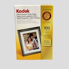 Kodak Ultra Premium Photo Paper 4 x 6 Inches High Gloss 100 Sheets New Sealed