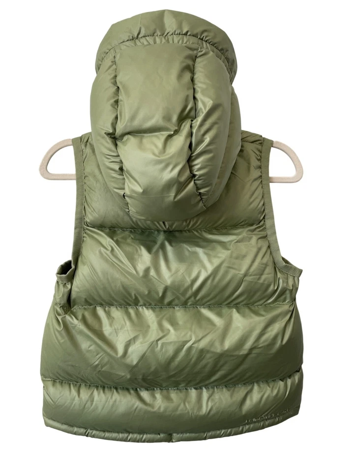 Nike Chaleco Puffer Talla XS Cremallera Completa Ajuste Térmico Aislado Acolchado Verde Prendas Exteriores Foto 2 de 4
