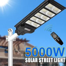 9900000000LM 5000W De Luz Lampara Solar Para Patio Exterior L mparas En La Calle