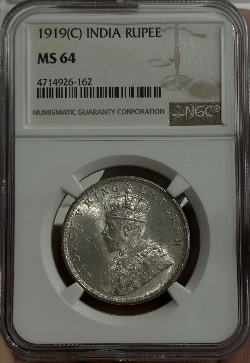 MS64 英領インド ルピー銀貨 1892C PCGS india rupee MS64 英領インド ルピー銀貨 1892C PCGS india rupee