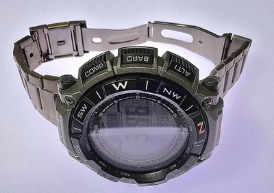Casio Pro Trek PRG340T Solar Watch with Triple Sensor