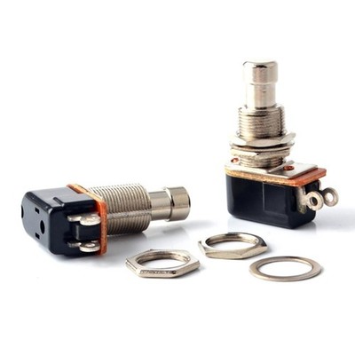 Momentary SPST Soft Touch Push Button Stomp Foot Pedal Switch Electric Switch