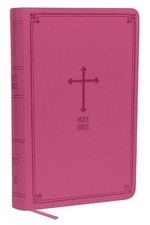 NKJV Deluxe Gift Bible Leathersoft Pink Red Letter Comfort Print: Holy Bibl