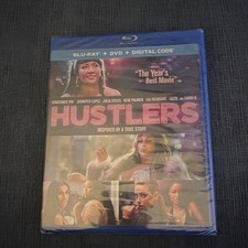 Universal Studios Hustlers Blu-ray DVD Digital Code Jennifer Lopez Constance Wu