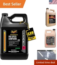 M10001 Mirror Glaze Pro Speed Compound - 1 Gallon, Ultimate Scratch & Swirl R...