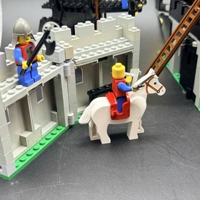 6085 LEGO Black Knights Black Monarch's Castle Complete Inst, Extra Siege Tower