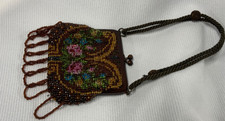 Antique 1920 s Micro Beaded Art Deco Bag Purse