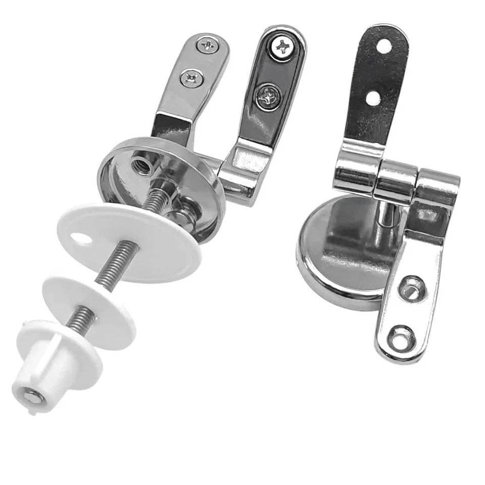 HM | Cerniere universali copriwater | Argento, lega di zinco e acciaio inox | Ki - Immagine 3 di 4