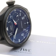 IWC SCHAFFHAUSEN BIG PILOT WATCH TOP GUN IW501901 49mm Ceramic/Leather #C020