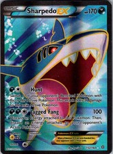 Sharpedo EX (152 Full Art) Ultra Rare XY - Primal Clash 152/160 HP on eBay