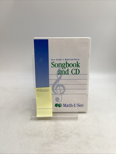 Skip Count & Addition Facts Songbook And CD Disc Math U See