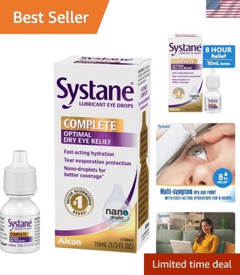 Hydrating Complete Eye Drops 0.34 Fl Oz - Doctor Recommended Allergy Relief