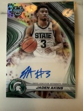 2024-25 Bowman University Best Jaden Akins Auto Refractor