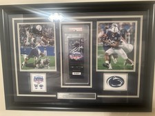Saquon Barkley Penn State Fiesta Bowl Slabbed Fiesta Bowl Ticket Stub PSA Auth.