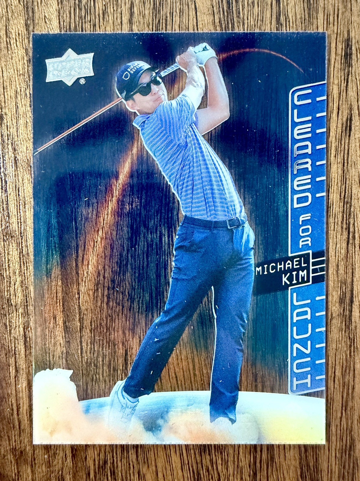 Michael Kim Cleared For Launch SSP Case Hit 2026 Upper Deck Golf #CFL-7
