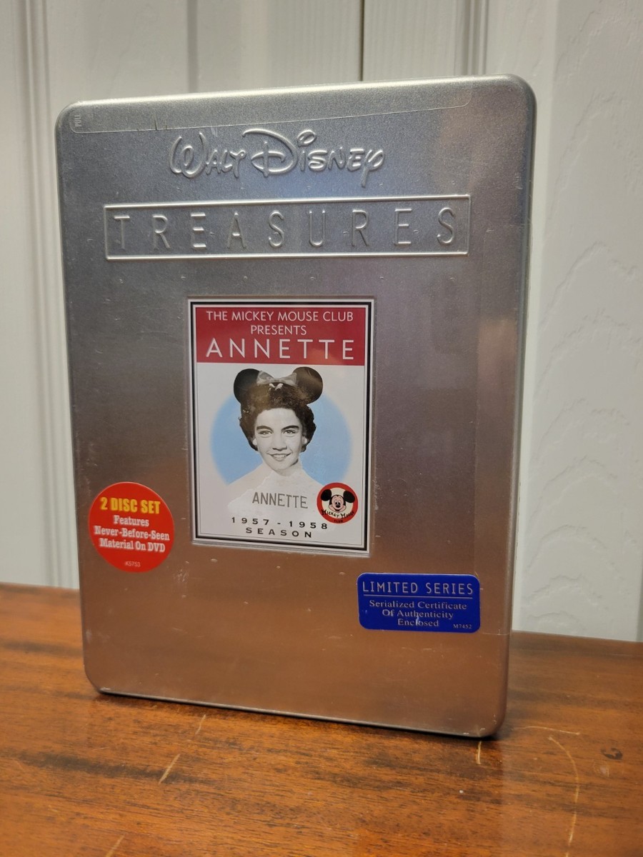 Walt Disney Treasures: Annette - 1957/1958 Season (DVD, 2008