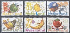 SET NETHERLANDS CHILD STAMPS USED 2004