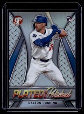 2025 Topps Pristine Plated & Polished Dalton Rushing Rookie Los Angeles Dodgers
