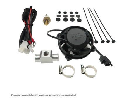 EXED Kühlerlüfter AUTOMATISCH UNIVERSAL für Motorrad 2T und Motorrad 4T