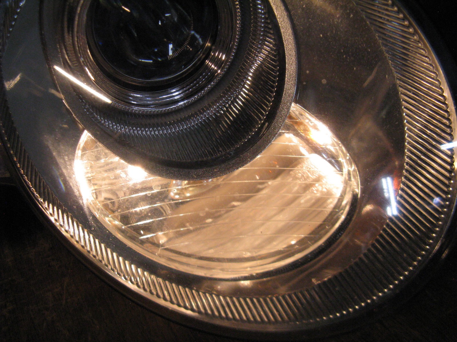 06 2006 BENTLEY CONTINENTAL FLYING SPUR RIGHT PASSENGER HID HEADLIGHT LIGHT LAMP