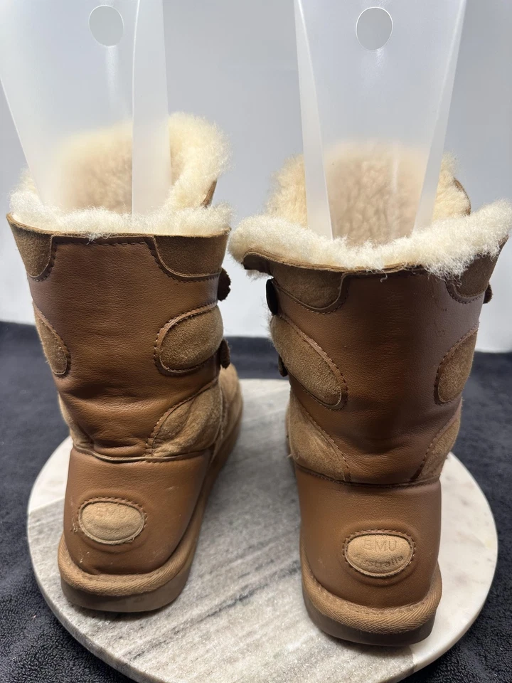 Botas delegadas EMU Australia para mujer talla 9 piel de oveja forradas de piel cálidas Foto 4 de 4
