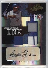 2005 Playoff Absolute Memorabilia Absolutely Ink 10/10 Aramis Ramirez Auto nd3